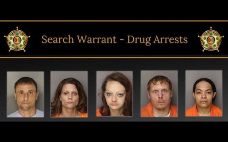 Cuatro detenidos y un fugitivo tras operativo en Winterwood Road