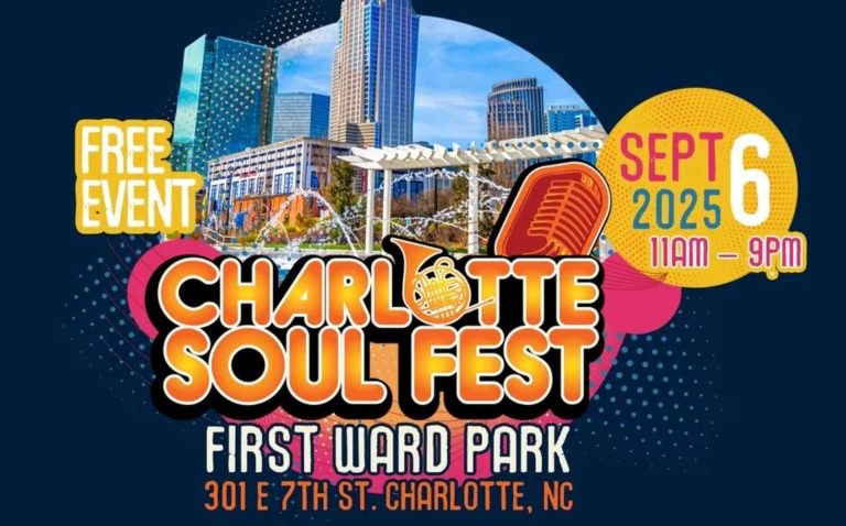 Charlotte Soul Fest en First Ward Park con música en vivo y talleres de baile