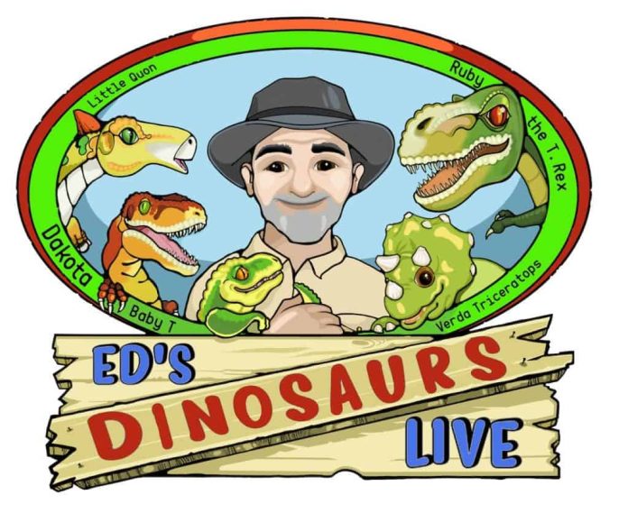 Los dinosaurios de Ed en vivo en ImaginOn el 7 de octubre