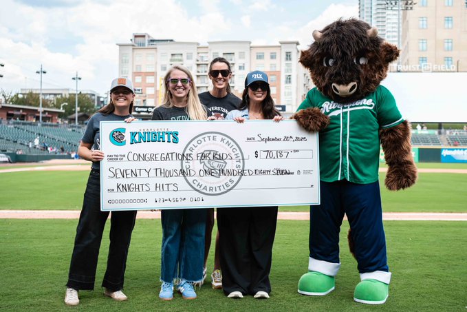 Knights impulsa donación récord para niños gracias a su temporada en casa