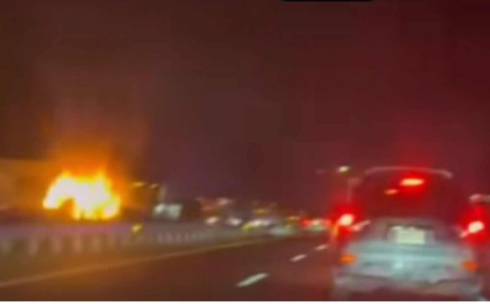 Grave accidente en la I-77 deja un herido crítico y pérdidas animales