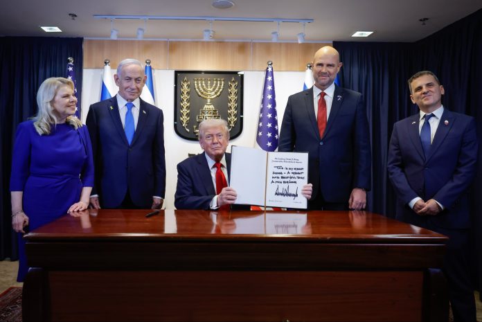 Trump pide indulto para Netanyahu en Israel