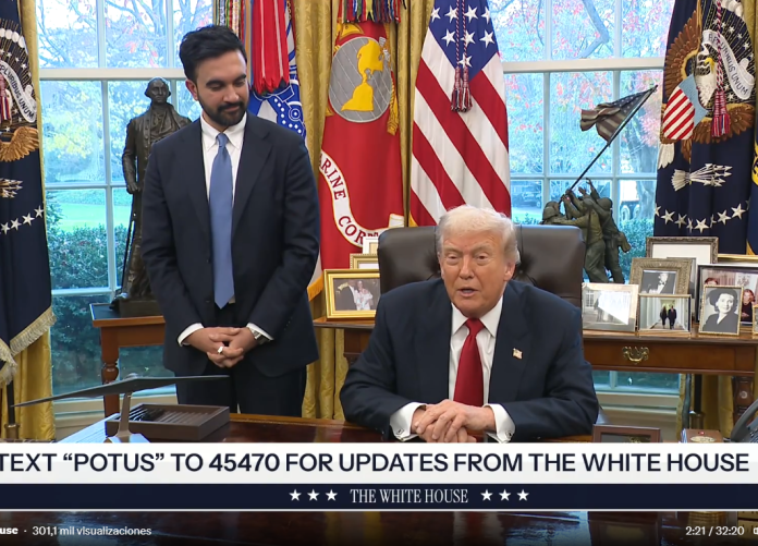 Trump y el alcalde electo de New York acuerdan tregua política