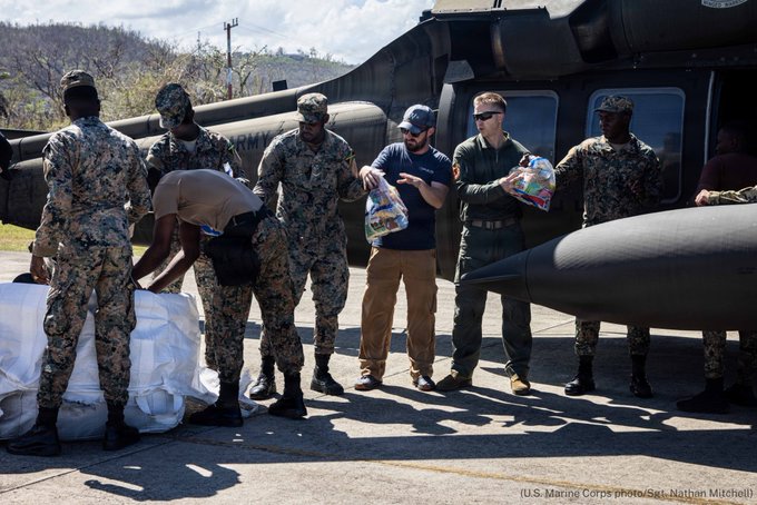 Militares de EE.UU. finalizan apoyo vital tras huracán en Jamaica