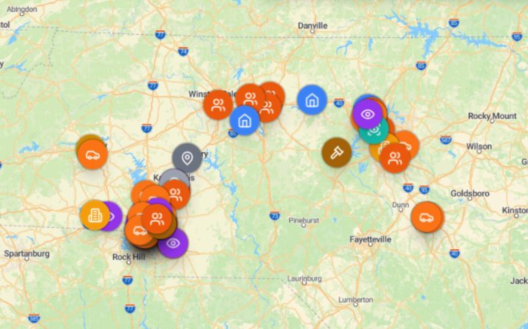 ONG presenta mapa de rutas seguras ante llegada de federales a Charlotte