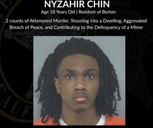 Arrestan a joven de 18 años por tiroteo contra un apartamento ocupado por menores