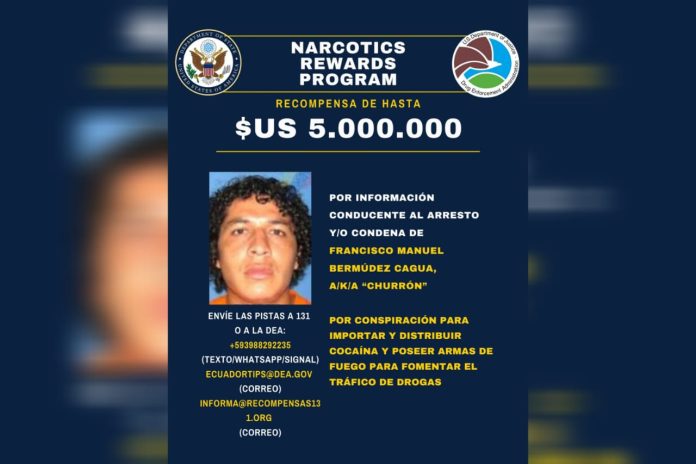 EE.UU. ofrece recompensa de hasta $5 millones por líder fugitivo de 
