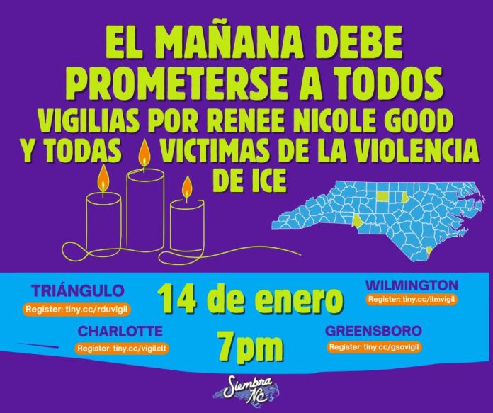 Convocan a vigilias comunitarias por las víctimas de violencia del ICE