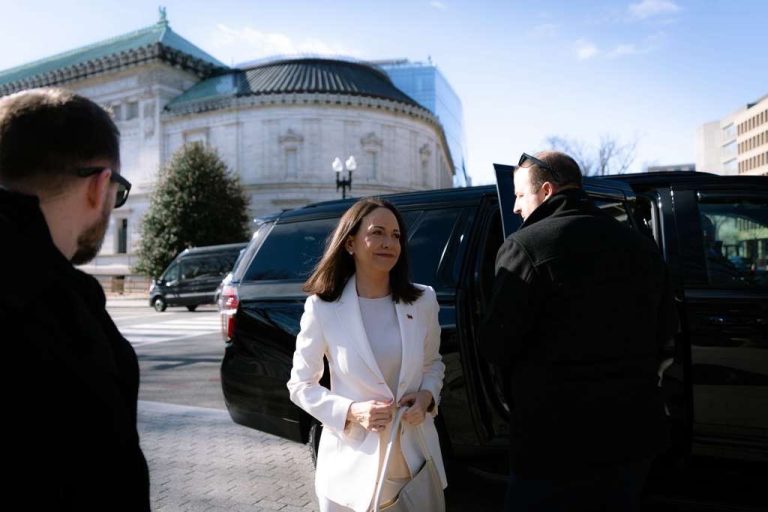 María Corina Machado se reunió con Trump en la Casa Blanca