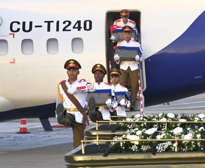 Cuba rindió honores fúnebres a los 32 militares caídos en Venezuela