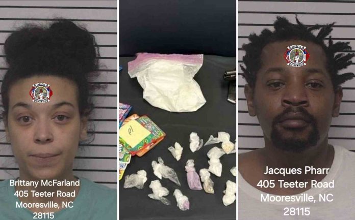 Detención de dos presuntos distribuidores de narcóticos en Mooresville