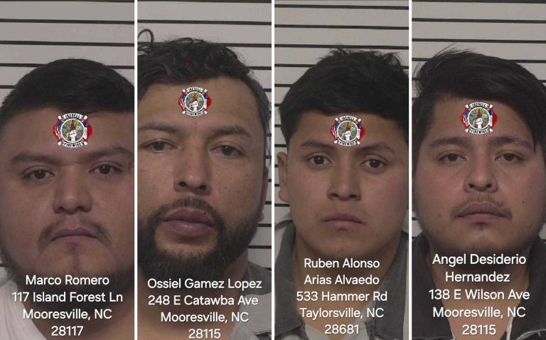 Iredell registra cuatro detenciones con órdenes de ICE en un lapso de tres días