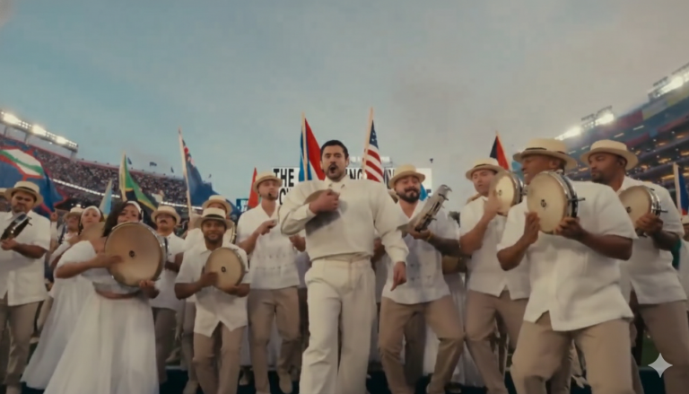 Bad Bunny hace historia en el Super Bowl LX