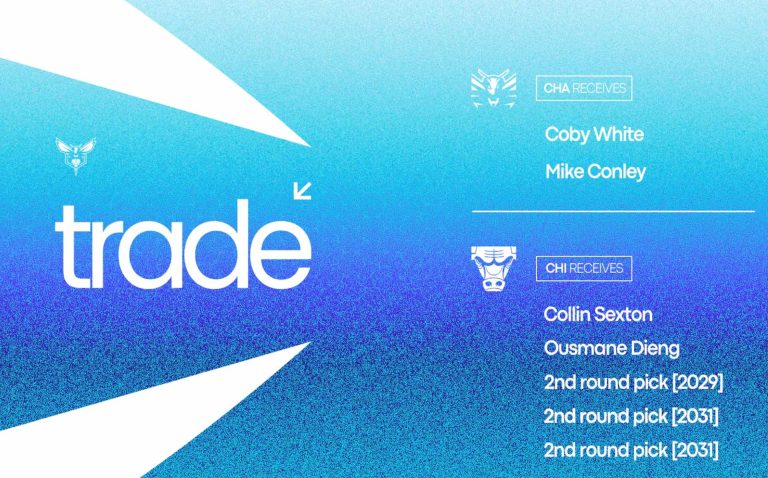 Los Hornets adquieren a Coby White y Mike Conley de los Bulls