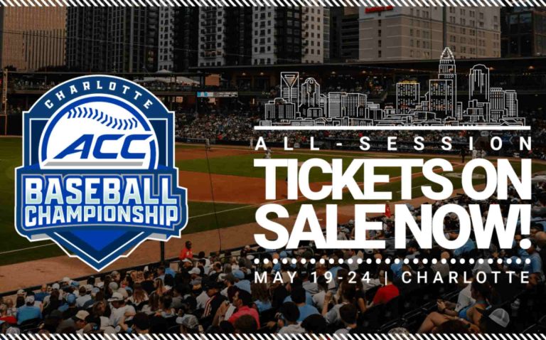 Entradas disponibles para todas las sesiones del Campeonato de Béisbol de la ACC