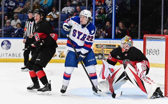 Charlotte Checkers logra una victoria contra Syracuse Crunch