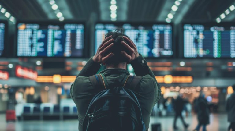 Cierre de gobierno provoca esperas de 3 horas y pérdida masiva de vuelos