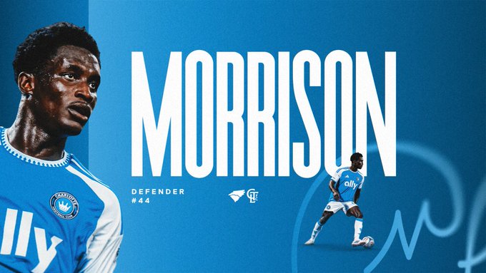 Morrison, la promesa del Charlotte FC que transforma entrega en identidad