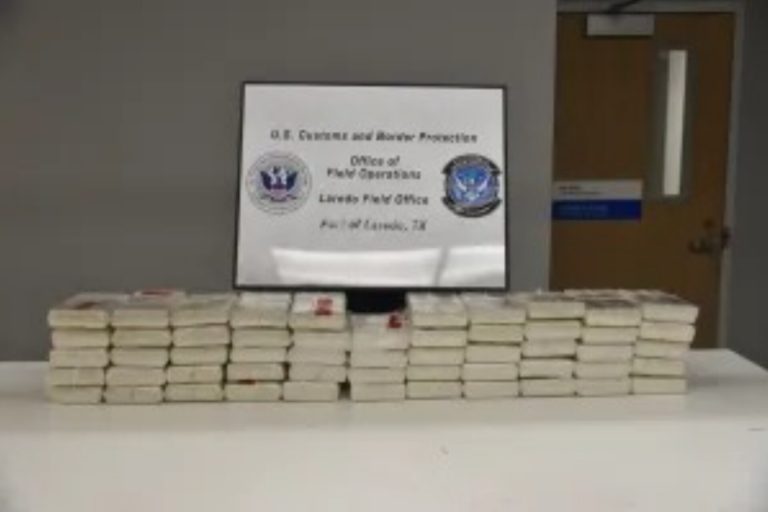 CBP incauta cargamento de cocaína en la frontera de Texas