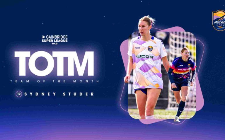 Sydney Studer nombrada para el Equipo del Mes de febrero