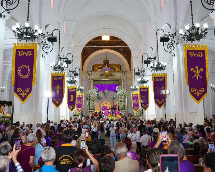 Caracas se desborda en fe con la procesión del Nazareno de San Pablo