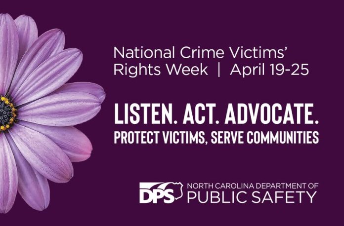 Inicia la Semana de los Derechos de las Víctimas con iluminación simbólica del Capitolio