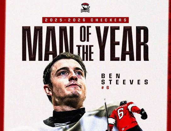 Ben Steeves, Hombre del Año de Checkers por segundo año consecutivo
