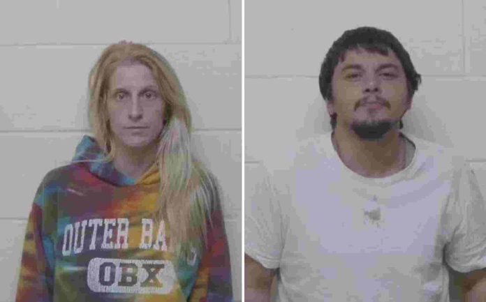 Detienen a pareja en Vanceboro durante control vial por múltiples cargos