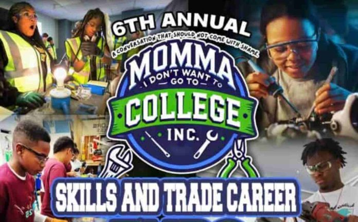 Sexta feria anual de habilidades y oficios “Mamá, no quiero ir a la universidad”