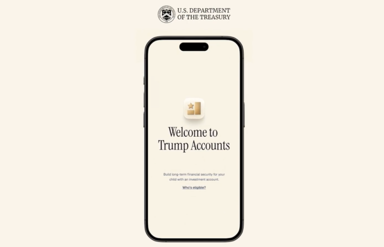 Tesoro lanza la app «Trump Accounts» para el ahorro familiar