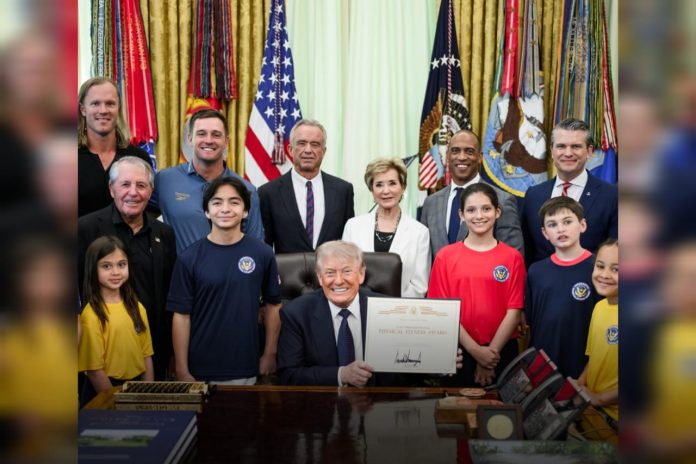 Trump reinstaura la “Prueba Presidencial de Aptitud Física”