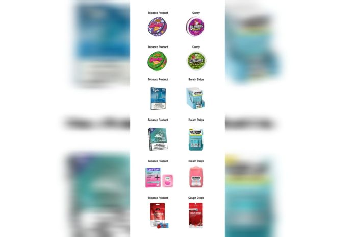 FDA sanciona a tiendas por vender tabaco ilegal que imita dulces