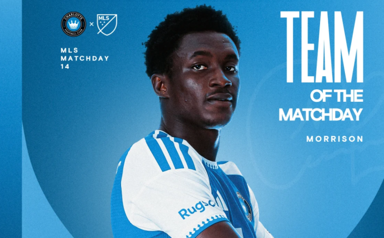 Morrison Agyemang fue incluido en el Equipo Ideal de la MLS