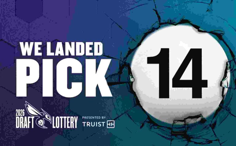 Los Hornets obtienen la 14ª selección en la lotería del Draft de la NBA de 2026
