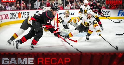 Carolina Hurricanes superan a los Canes en un partido muy disputado