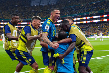 Colombia e Inglaterra pisan fuerte en el Mundial