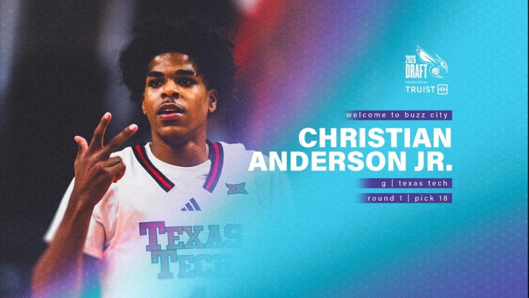 Seleccionan a Christian Anderson Jr. en el puesto 18 del Draft de la NBA de 2026
