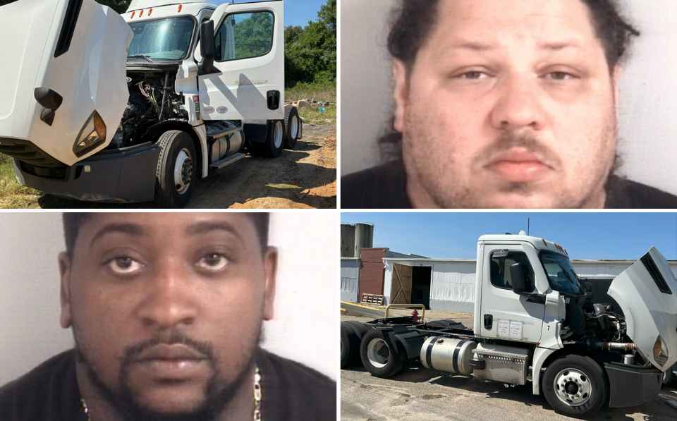 Recuperan vehículos robados valorados en más de $630 mil y arrestan a dos sospechosos