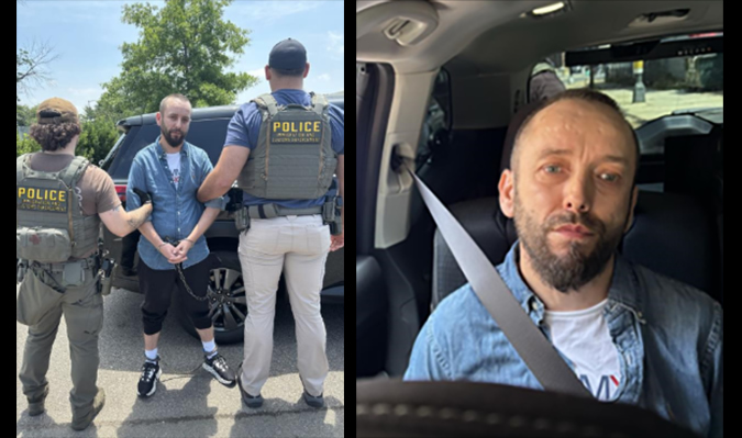 ICE detiene a fugitivo europeo en Washington D. C.