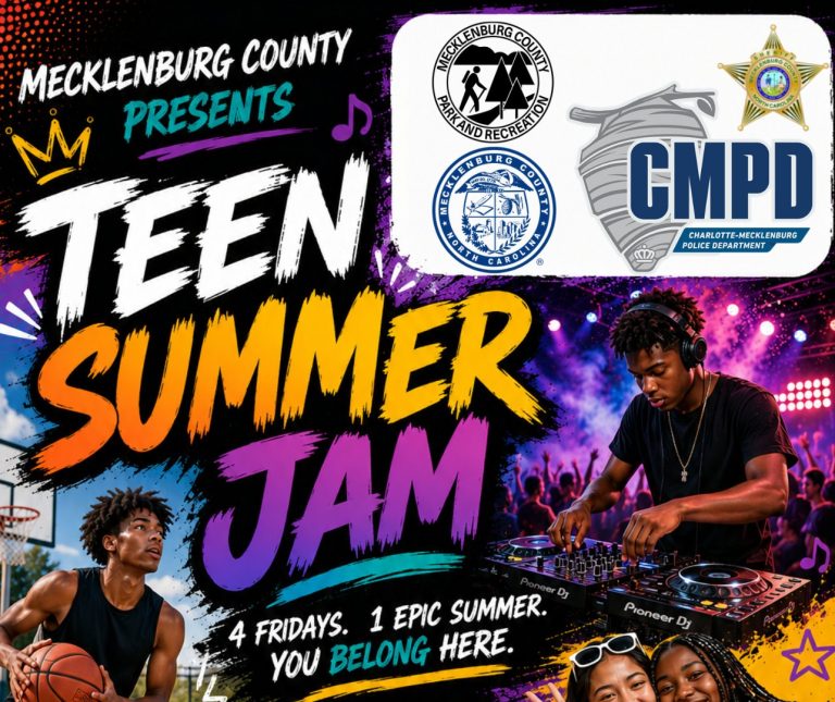 Teen Summer Jam ofrecerá actividades gratuitas para adolescentes en Mecklenburg