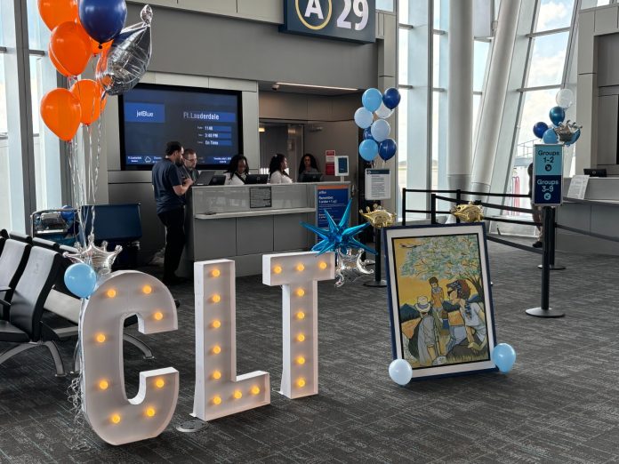 JetBlue regresa al Charlotte Douglas International Airport
