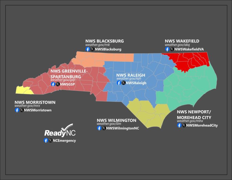 Tormenta Bertha: Emiten alerta de inundaciones en Charlotte por frente frío