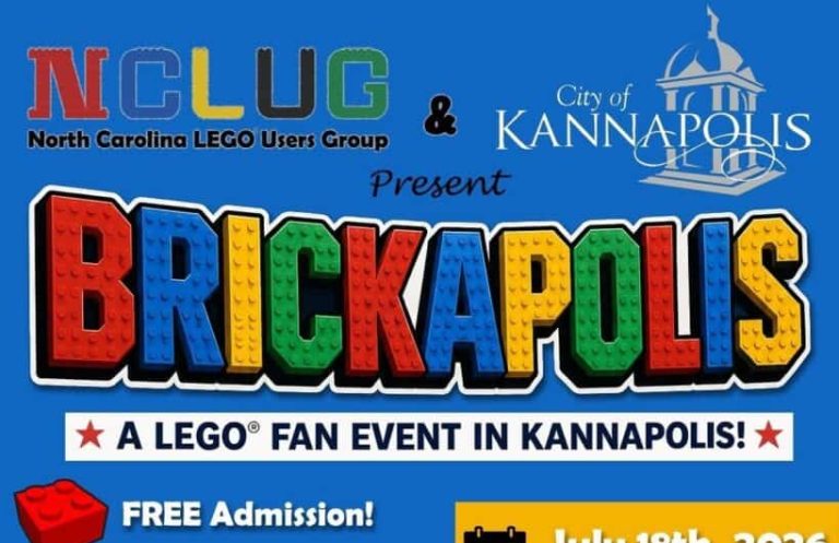 Brickapolis: Un evento gratuito para fans de Lego en Kannapolis
