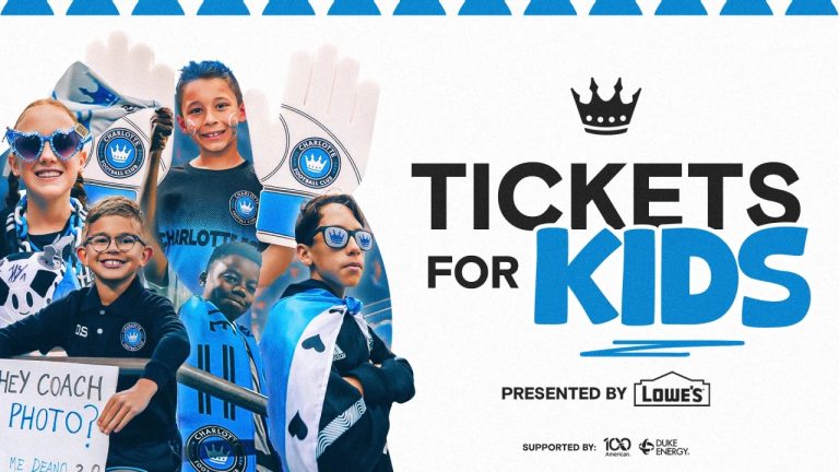 Charlotte FC lanza "Entradas para Niños" para brindar acceso a los partidos