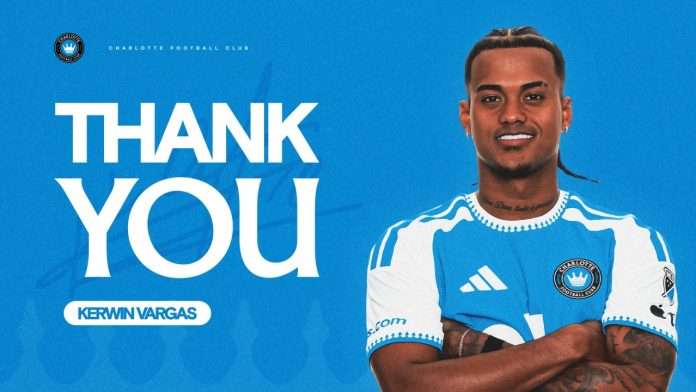 El extremo del Charlotte FC, Kerwin Vargas, se une al Athletico Paranaense