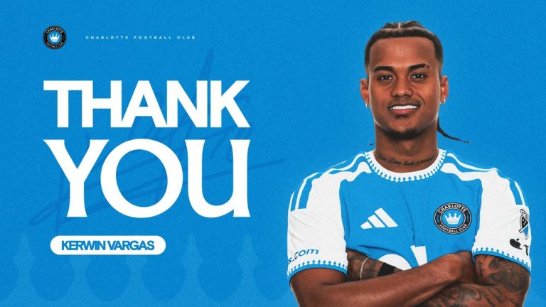 El extremo del Charlotte FC, Kerwin Vargas, se une al Athletico Paranaense