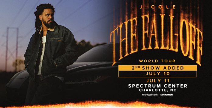 J. Cole llevará The Fall-Off Tour a Charlotte como parte de su esperado regreso
