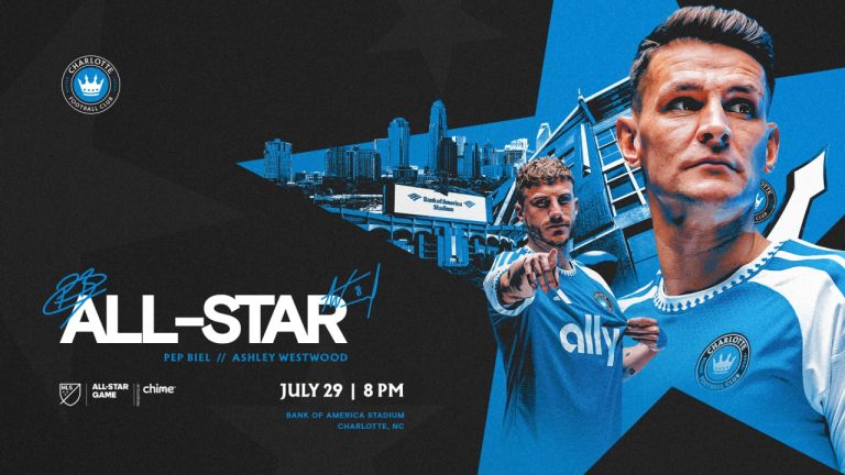 Pep Biel y Ashley Westwood del Charlotte FC, al Juego de Estrellas de la MLS 2026