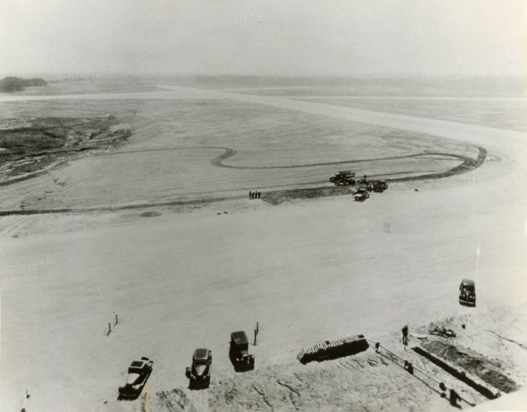 La pista de aterrizaje más antigua del aeropuerto de Charlotte