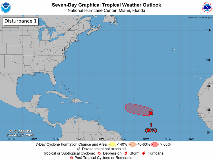 Alerta en el Atlántico por la tormenta Dolly
